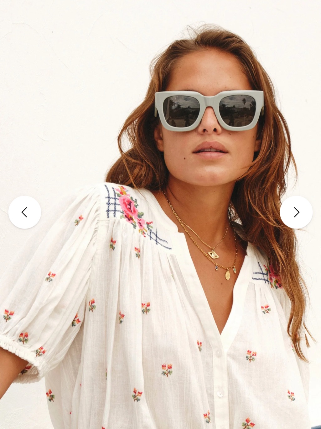M.A.B.E. Harlie Top In Ecru